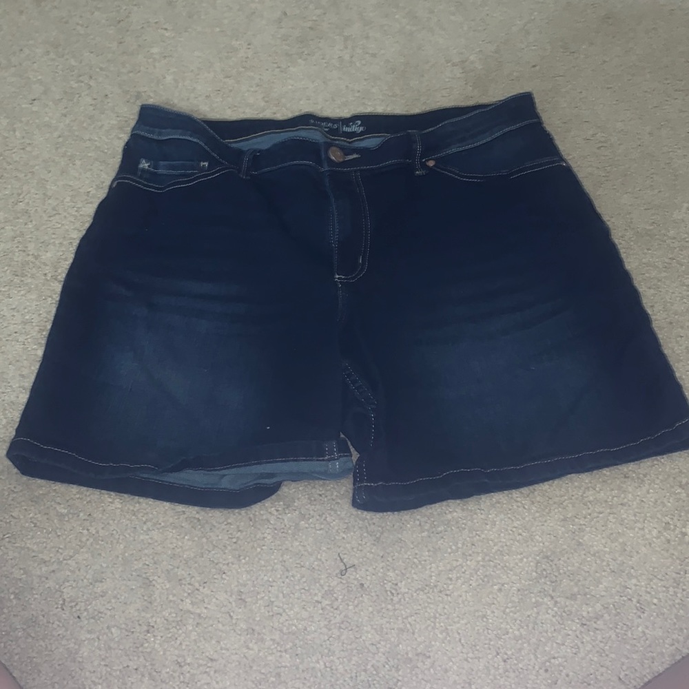 EUC Rider Lee Indigo Shorts